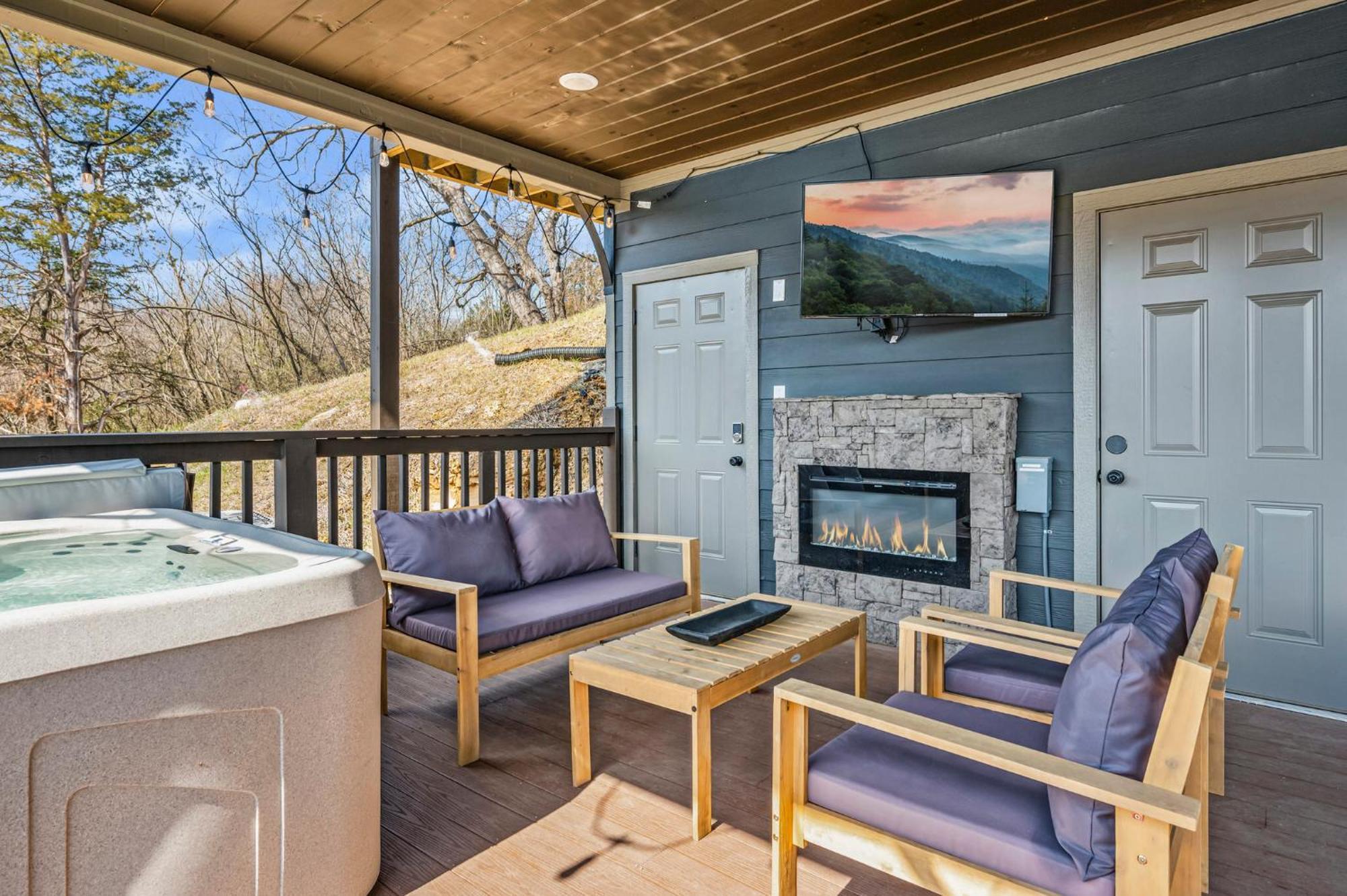 فيلا Smokies Treehouse سيفيرفيل المظهر الخارجي الصورة